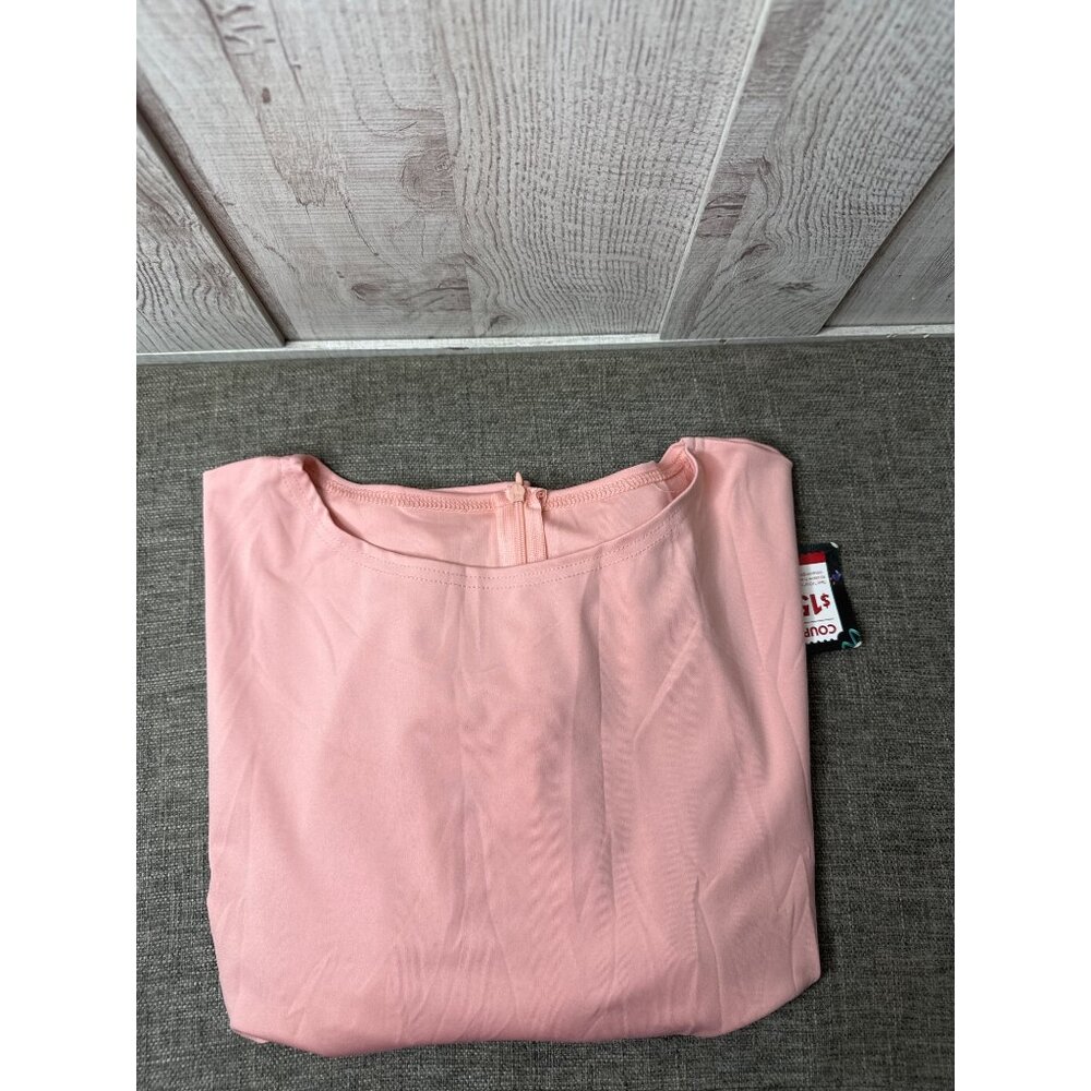 Echoin Womens Pink Short Sleeve Party Cocktail Dress Small - Picture 3 of 7